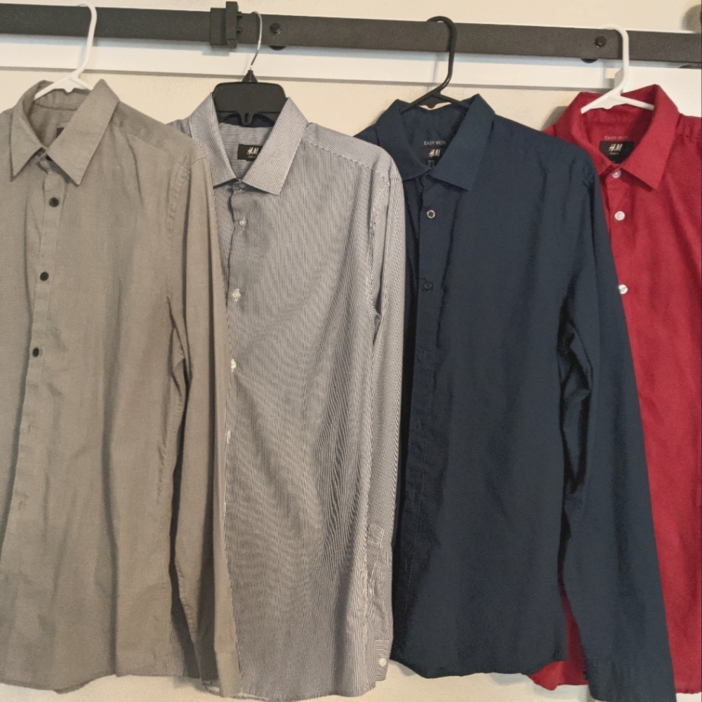 H&M Slim Fit Easy Iron Bundle